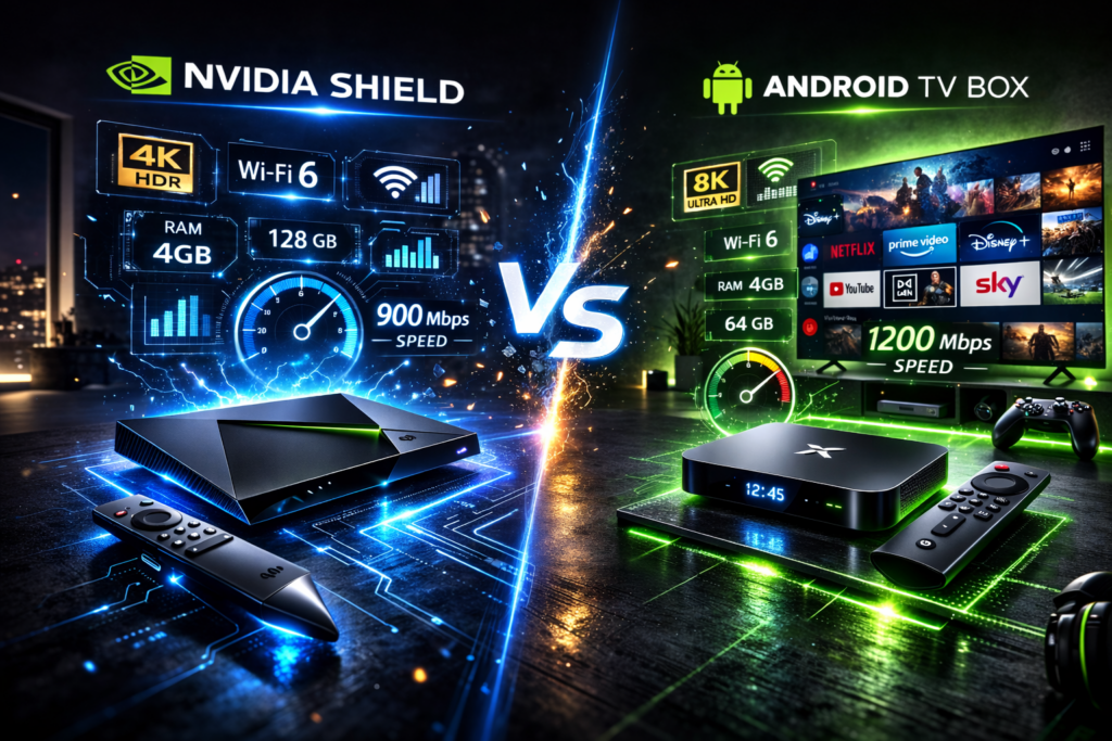 Formuler Z11 Pro Max vs. Nvidia Shield