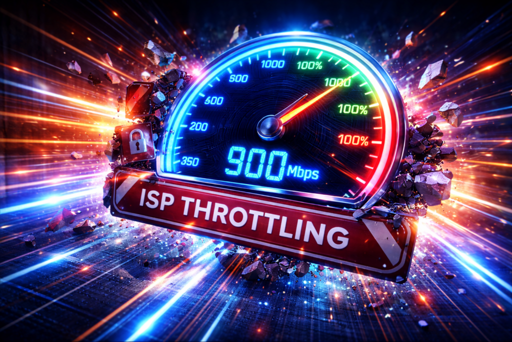 ISP-Drosselung erkennen