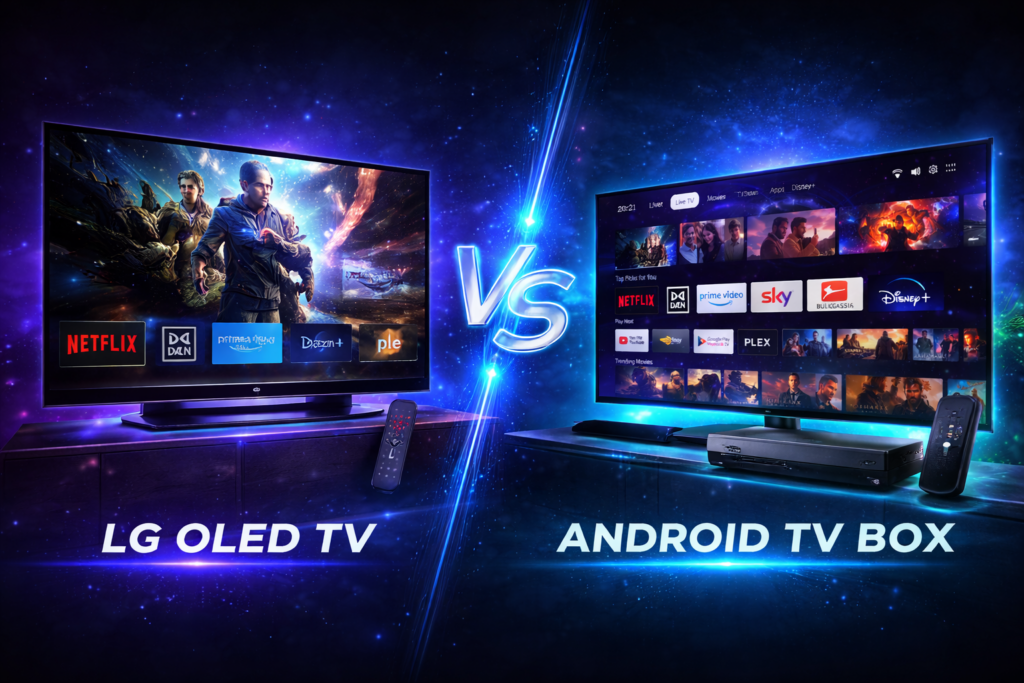 LG WebOS vs. Android TV